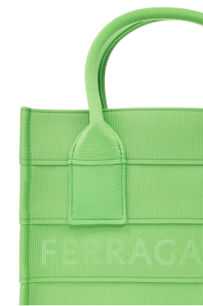 FERRAGAMO Shopper bag with logo