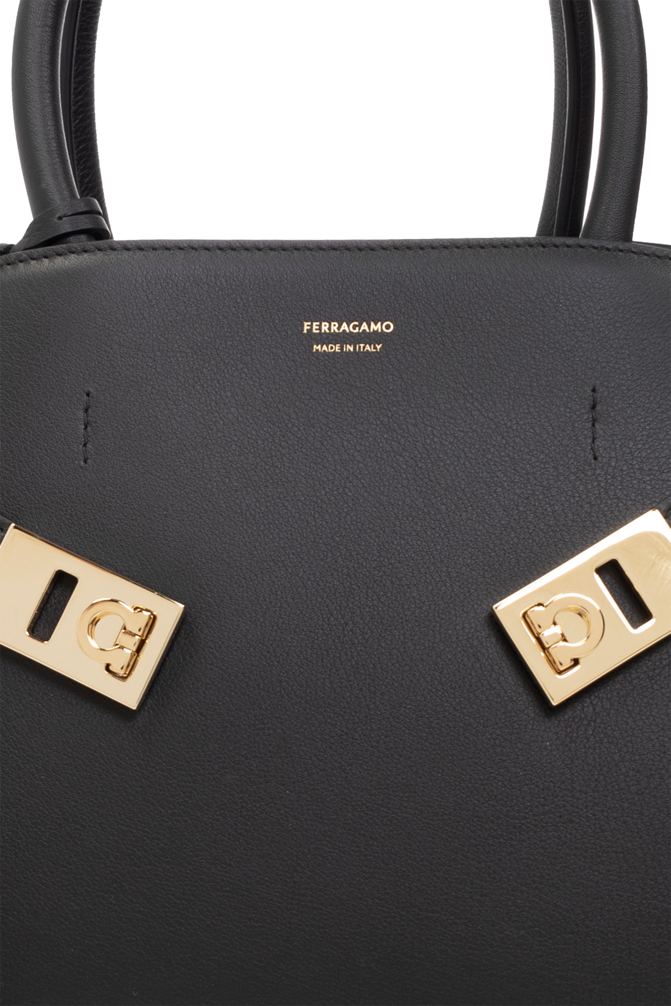 FERRAGAMO ‘Hugo’ shoulder magnet bag