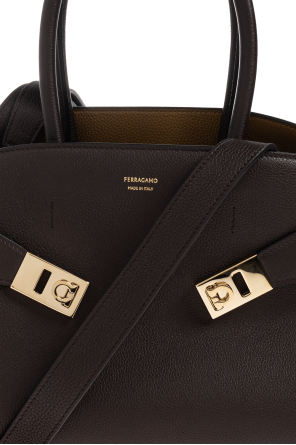 FERRAGAMO Leather handbag "Hug S"