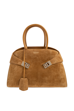 Suede bag `Hug`