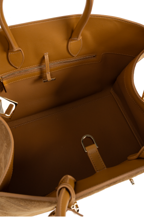 FERRAGAMO Suede bag `Hug`