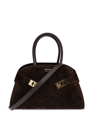 Suede bag "Hug"