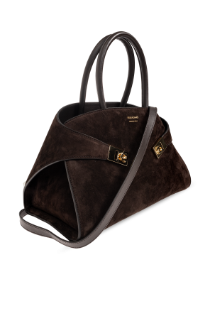 FERRAGAMO Zamatová taška „Hug“