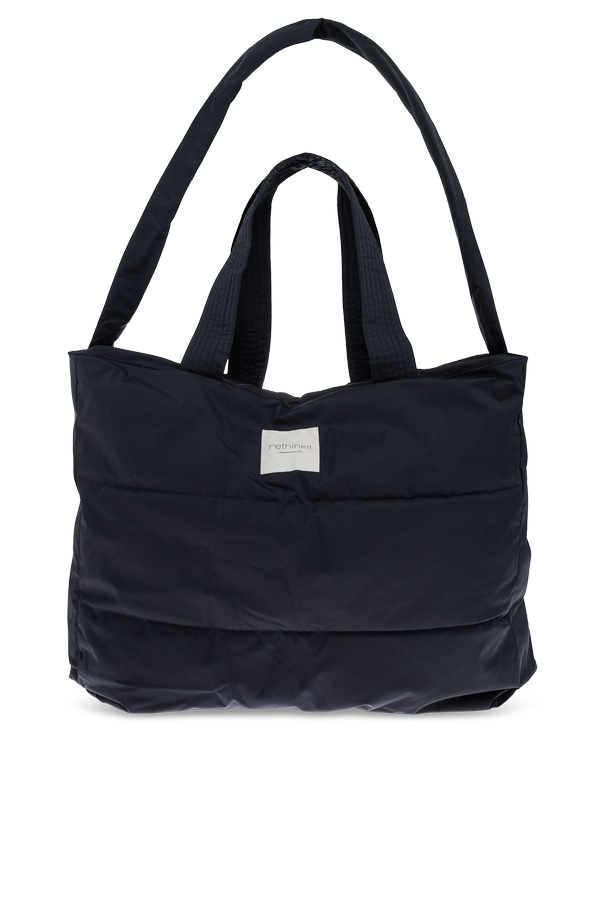 ‘Shopper’ Bag with Embroidered Logo od Rethinkit Studios