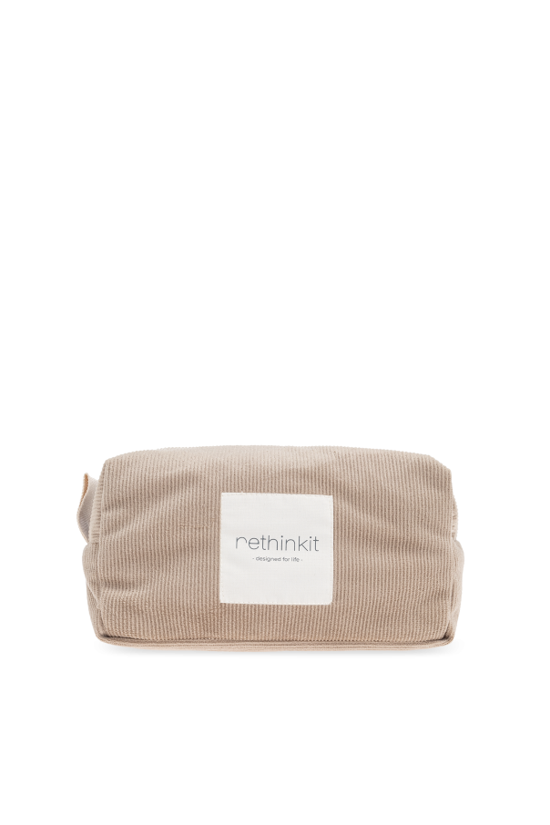 Double-sided cosmetic bag with logo od Rethinkit Studios