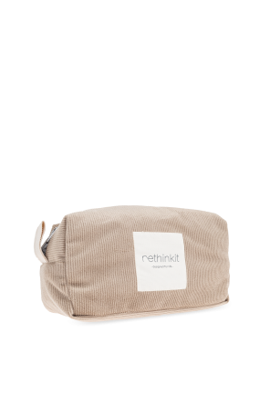 Rethinkit Studios Zweiseitige Kosmetiktasche mit Logo