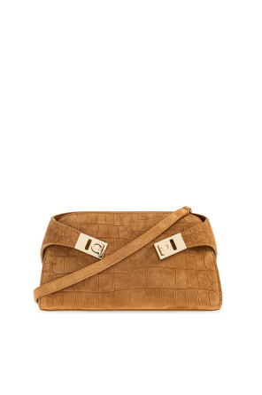 Suede bag "Hug"