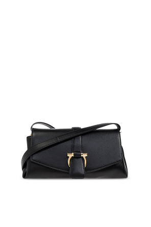 Leather shoulder bag