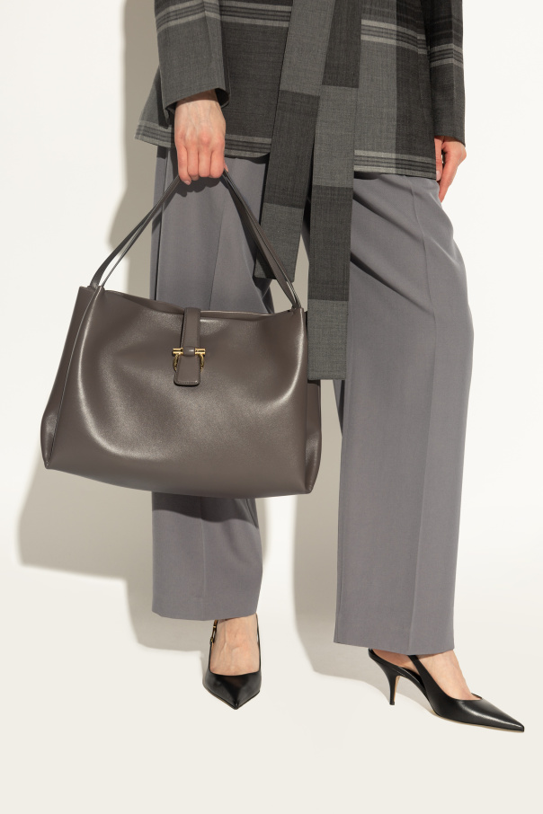 FERRAGAMO Leder-Umhängetasche
