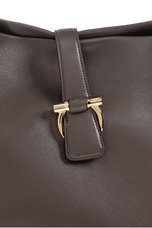 FERRAGAMO Leder-Umhängetasche