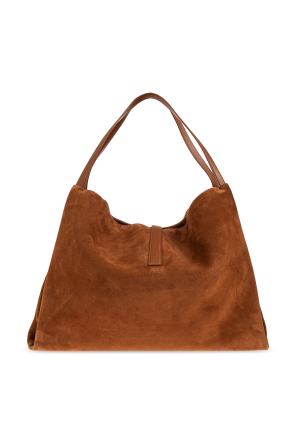 FERRAGAMO Suede shopper bag