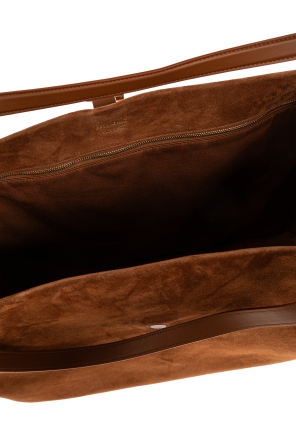 FERRAGAMO Suede shopper bag