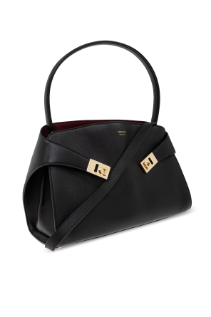 FERRAGAMO Skórzana torba na ramię