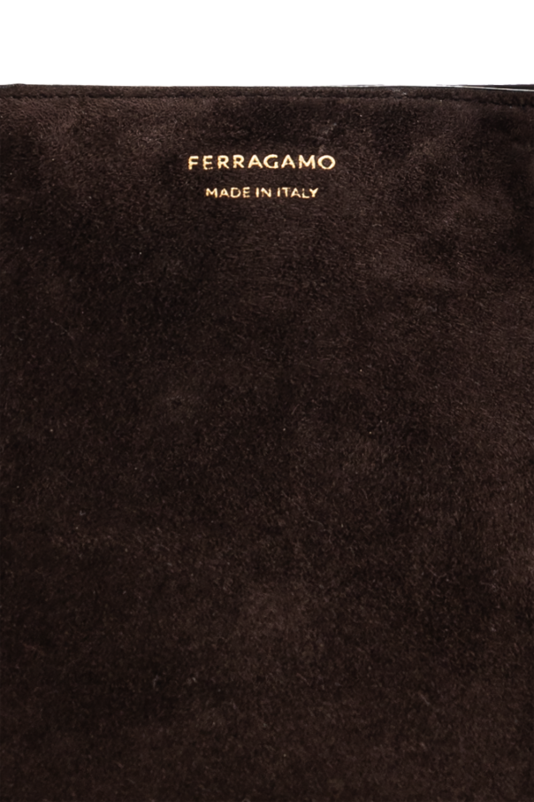 FERRAGAMO Suede handbag