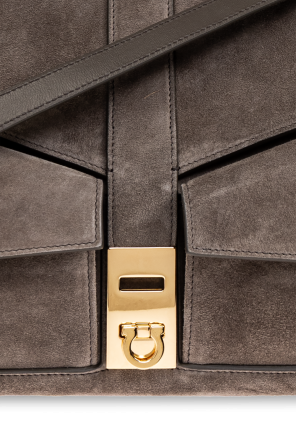 FERRAGAMO Torba na ramię `Hug Large`