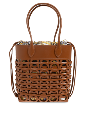 FERRAGAMO "Ganci Medium" shopper bag