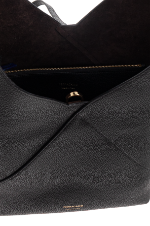 FERRAGAMO Leder-Umhängetasche