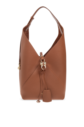 Leather shoulder bag
