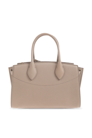 FERRAGAMO Leather bag with logo