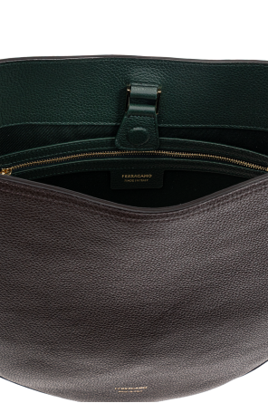 FERRAGAMO Bolso de hombro "Noth-South Hobo Medium"