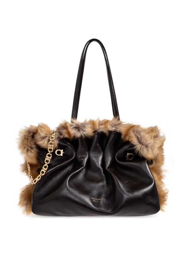 FERRAGAMO Umhängetasche „Soft Medium“