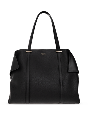 Bolso tote de piel