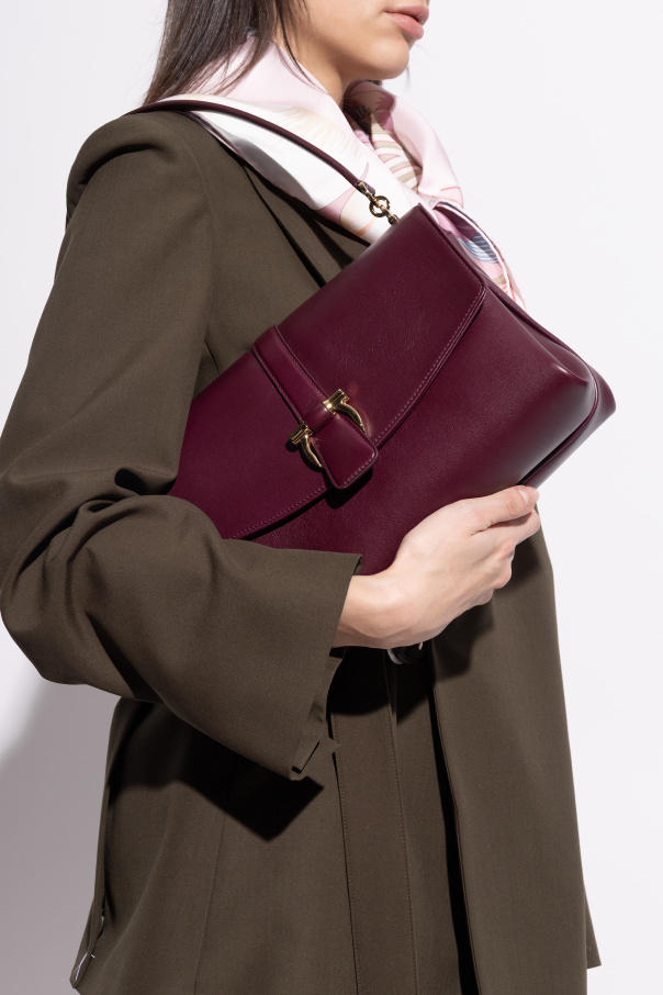 FERRAGAMO Leder-Umhängetasche