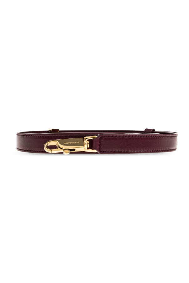 FERRAGAMO Leder-Umhängetasche