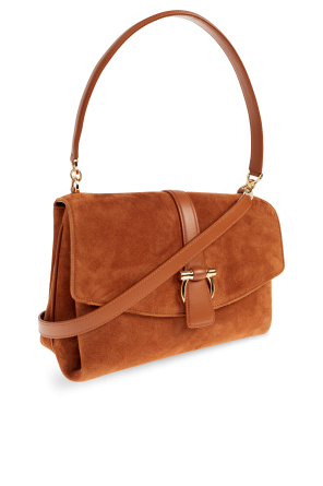 FERRAGAMO Suede shoulder bag