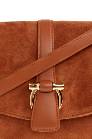 FERRAGAMO Suede shoulder bag