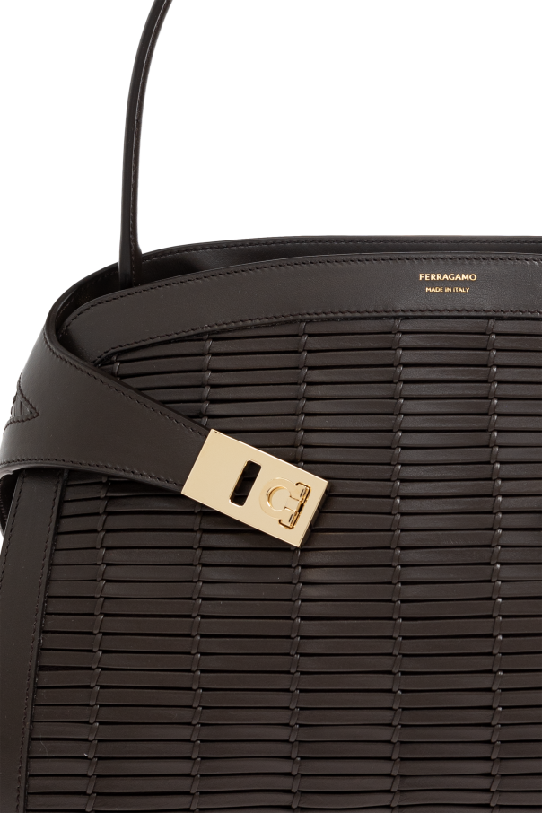 FERRAGAMO Leather bag "Hug"