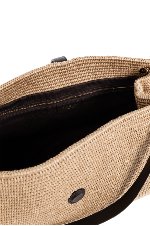 FERRAGAMO Bolso de rafia ‘Medium’