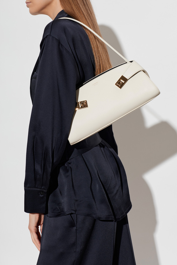 FERRAGAMO Leather bag "Hug"