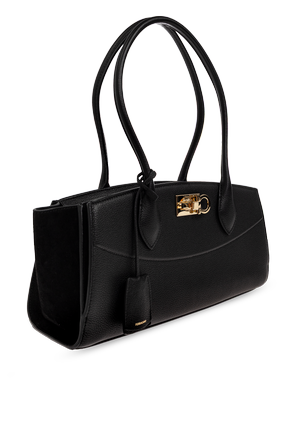 FERRAGAMO Leather bag "Studio Soft Medium"