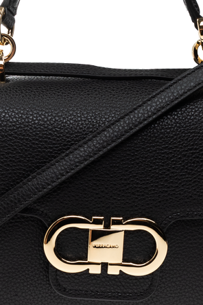 FERRAGAMO Saco de mão em pele ‘Double’