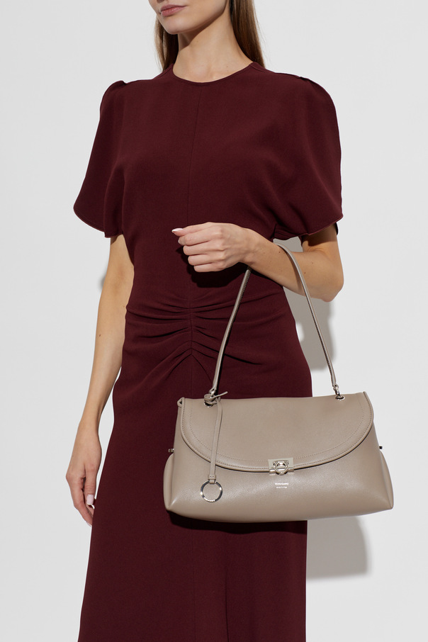 FERRAGAMO Leather bag "Sofia 2026 Medium"