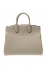 FERRAGAMO GREY ‘The Studio’ shoulder bag