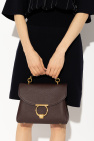 FERRAGAMO BROWN ‘Margot’ shoulder bag