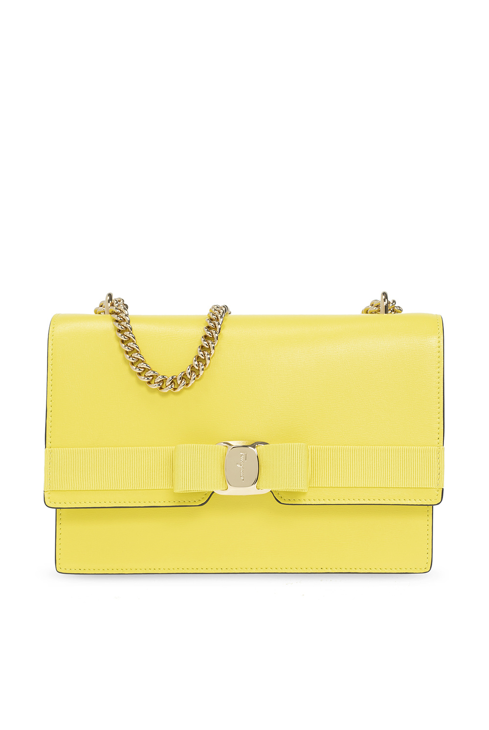 Canary Yellow 1A [White] Tote Bag