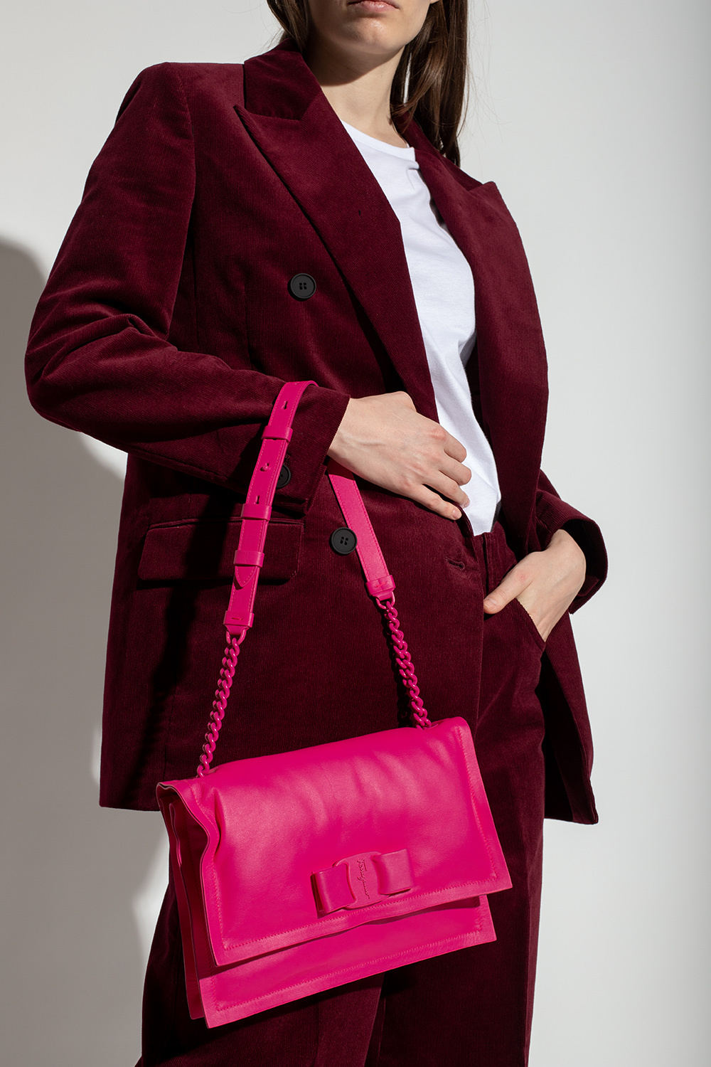 Ferragamo Women's Viva Mini Bag - Nero