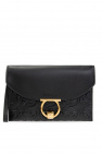 FERRAGAMO BLACK ‘Margot’ hand bag