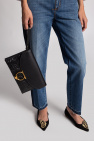 FERRAGAMO BLACK ‘Margot’ hand bag