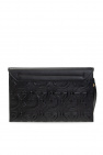 FERRAGAMO BLACK ‘Margot’ hand bag