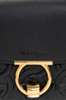 FERRAGAMO BLACK ‘Margot’ hand bag