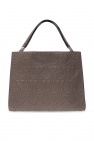 FERRAGAMO BROWN Hand bag with logo