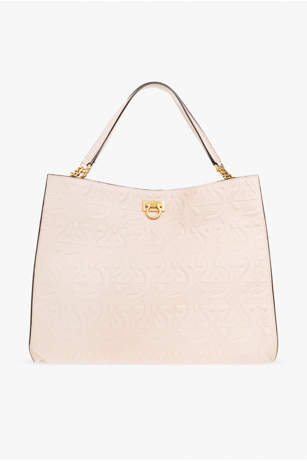 FERRAGAMO ‘Trifolio’ shopper bag