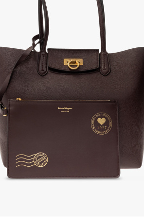 Salvatore Ferragamo Leather shopper bag