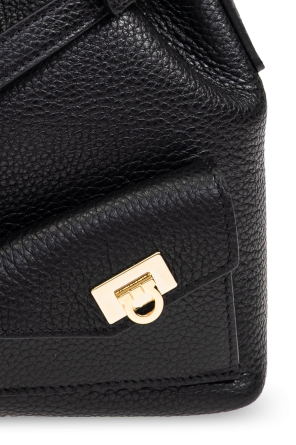 FERRAGAMO Leather bucket shoulder bag