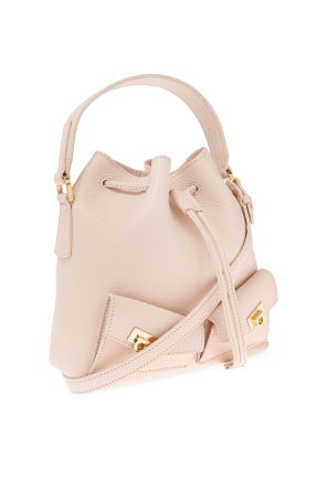 FERRAGAMO Leather shoulder bag, bucket type