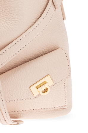 FERRAGAMO Leather shoulder bag, bucket type